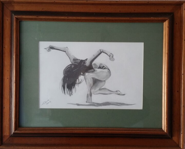 Drawing titled "Take a bow" by Trevor Smith, Original Artwork, Pencil