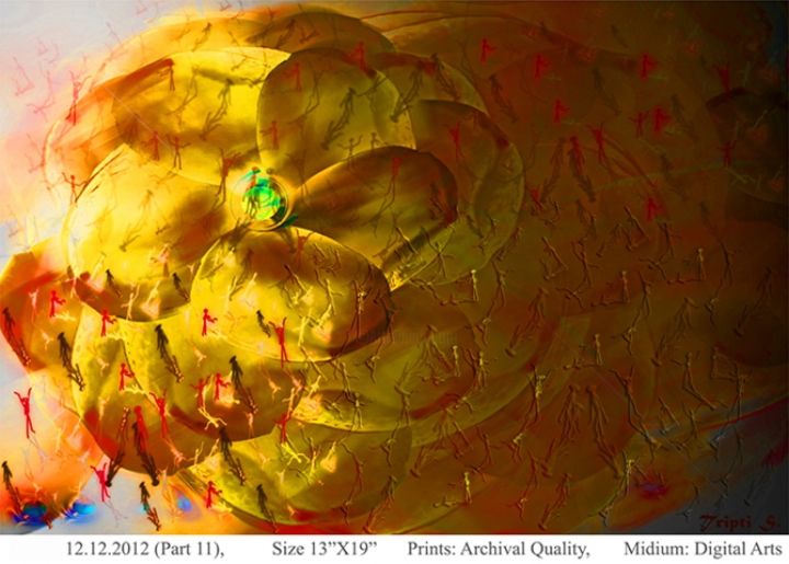 Arte digitale intitolato "tripti-12-12-2012-p…" da Tripti, Opera d'arte originale, Pittura digitale