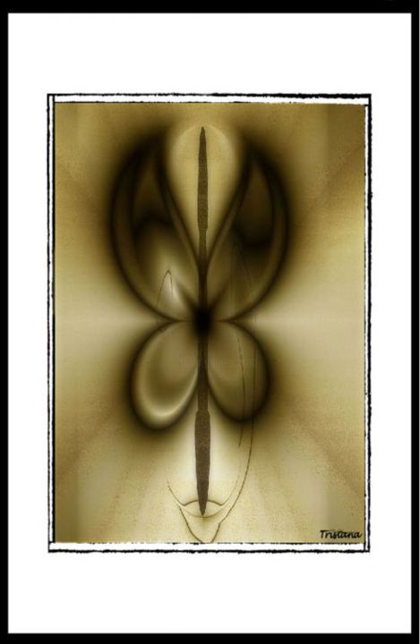 Digital Arts titled "Papillon" by Art Tristana, Original Artwork, 2D Digital Work