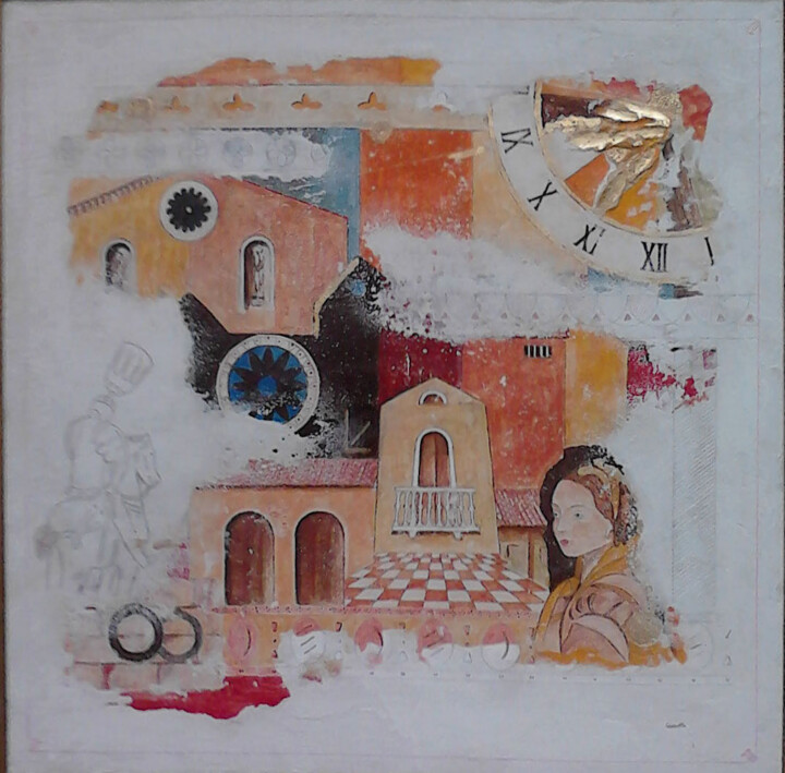 Painting titled "151-memorie-oltre-i…" by Tristano Casarotto, Original Artwork