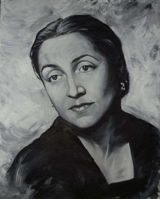 "Woman" başlıklı Tablo Katerina Evgenieva tarafından, Orijinal sanat