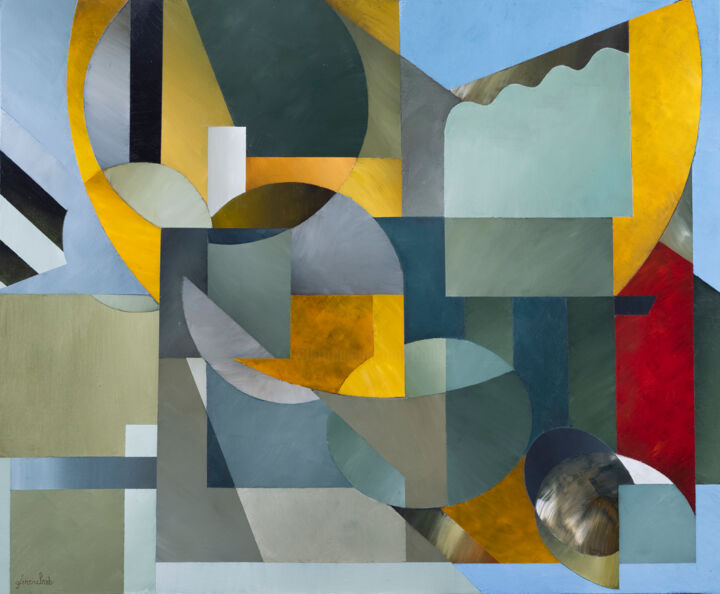 Peinture intitulée "CONCORDANCE" par Georges Georges Troubat, Œuvre d'art originale, Acrylique