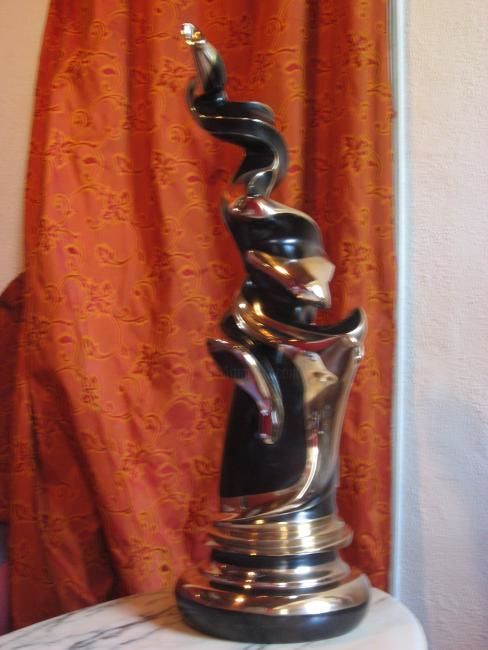 Sculpture intitulée "quetzal" par Trouloulou, Œuvre d'art originale,