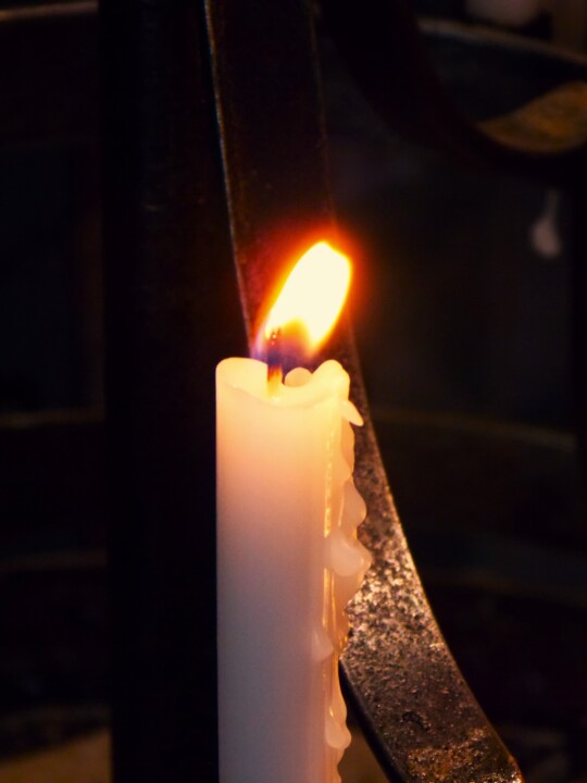 Фотография под названием "Mission Candle" - Troy Wilson-Ripsom, Подлинное произведение искусства, Цифровая фотография