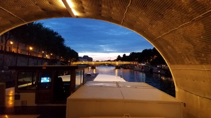 Photography titled "Seine Cruise 6" by Troy Wilson-Ripsom, Original Artwork, Digital Photography