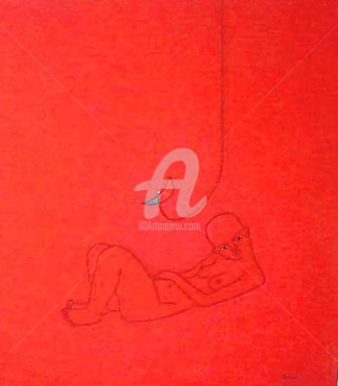 Peinture intitulée "luongt3-67" par Truong Luong, Œuvre d'art originale,