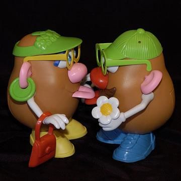 Photography titled "Mr. and Mrs. Potato…" by Tim Sukovaty, Original Artwork