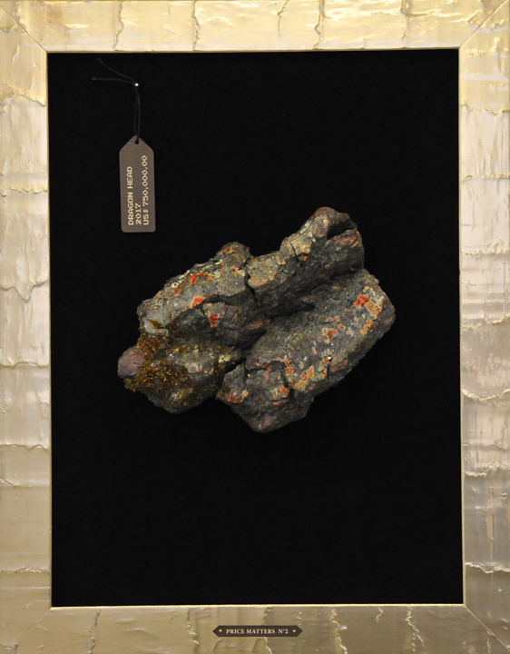 Γλυπτική με τίτλο "Price Matters N°2" από Tsunshan, Αυθεντικά έργα τέχνης, Ξύλο