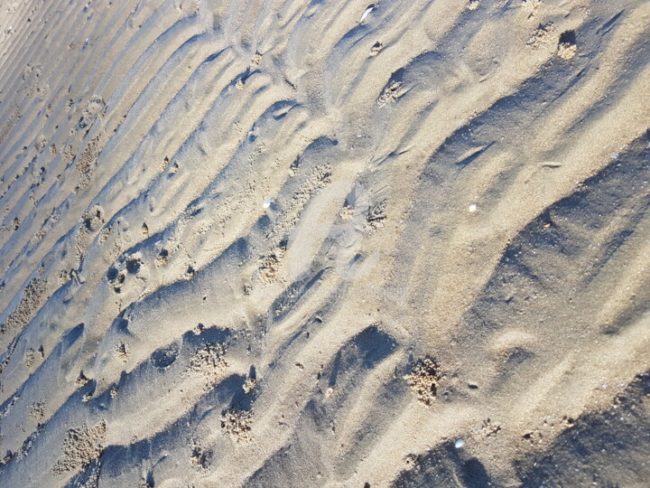 Fotografia intitolato "Sand and Sea" da Tu Diamond, Opera d'arte originale, Fotografia non manipolata