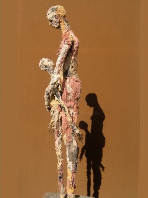 Skulptur mit dem Titel "LIENS___.JPG" von Marie Tucat, Original-Kunstwerk, Andere