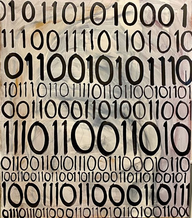"101" başlıklı Tablo Turgut Aygün tarafından, Orijinal sanat, Akrilik