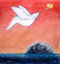 Peinture intitulée ""Nouveau Monde"" par Galerie Jean-Luc Turlure, Œuvre d'art originale, Huile