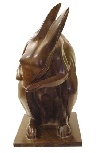 Sculpture intitulée "NONO 02" par Turzo, Œuvre d'art originale, Bronze
