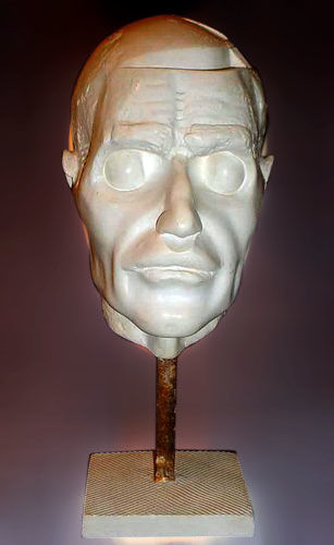 Sculpture intitulée "tête" par Turzo, Œuvre d'art originale