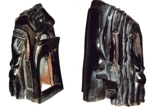 Sculpture intitulée "Porte des rèves" par Turzo, Œuvre d'art originale