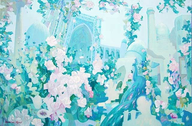 Smaragdos. - Painting, 110x170 cm ©2008 by Александр Тюрин -
Художник Александр Тюрин.