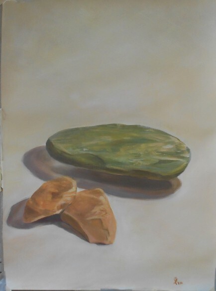 제목이 "Πέτρες"인 미술작품 Tzoumart로, 원작