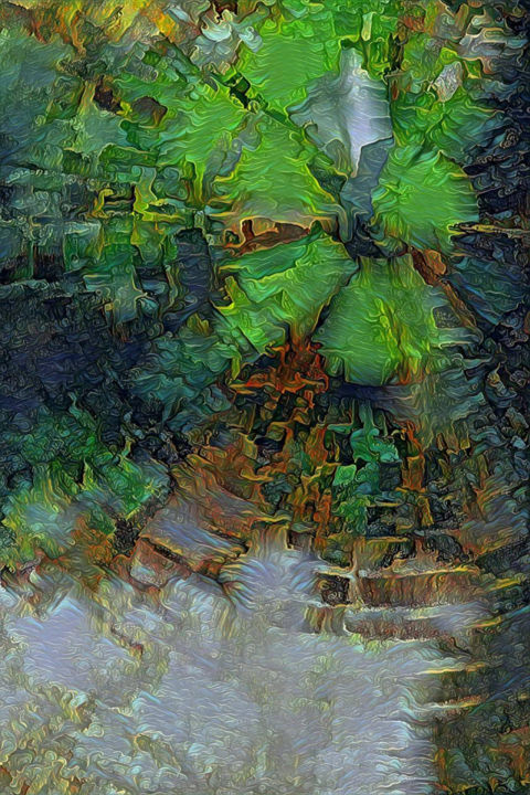 Artes digitais intitulada "Plasma" por Ubiraci Borges, Obras de arte originais, Pintura digital