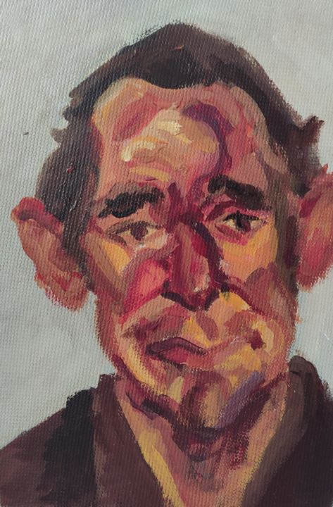 "Reproduction Portre" başlıklı Tablo Uğur Ergül tarafından, Orijinal sanat, Akrilik