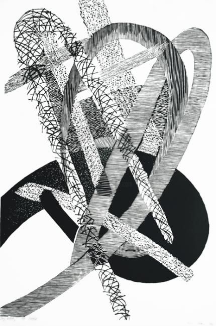 Incisioni, stampe intitolato "trzy kobiety" da Grupa Układ, Opera d'arte originale, incisione