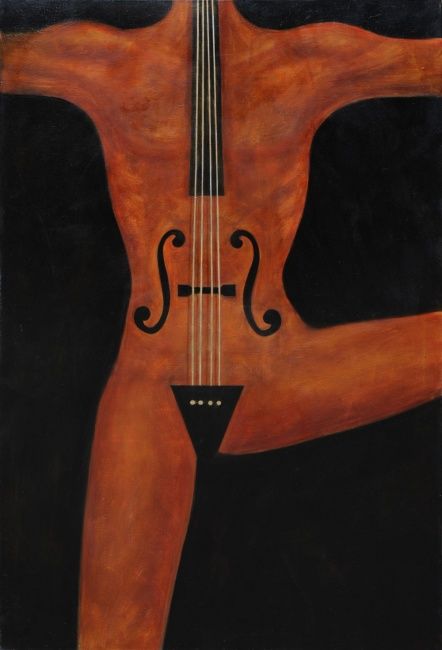 Painting titled "Nocturne" by Stanislav Ukraintsev, Original Artwork