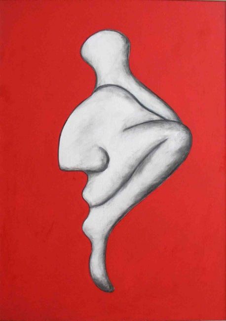 Painting titled "Dixi.2008.canvas, o…" by Станислав Украинцев, Original Art, Oil