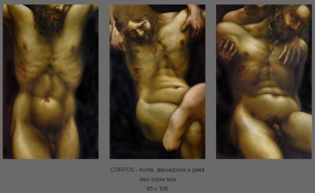 Pintura intitulada "from BODYES serie" por Ulgheri, Obras de arte originais