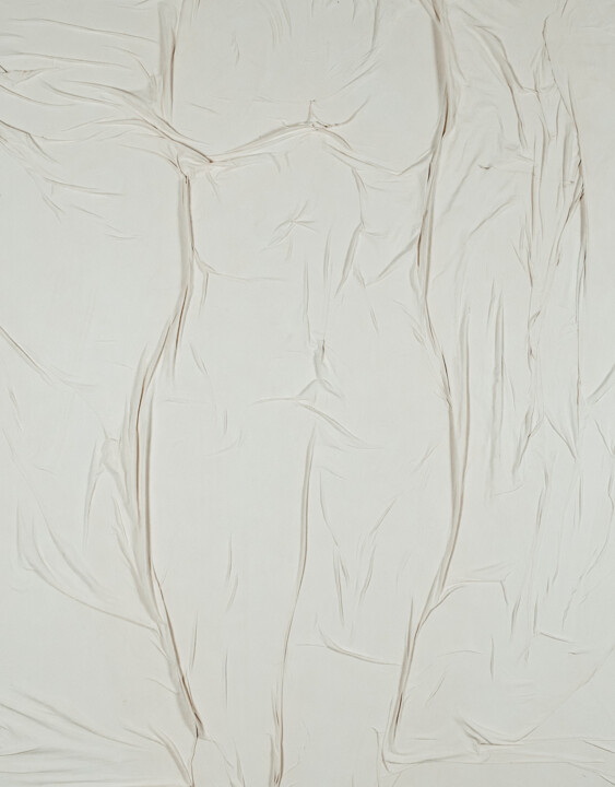 绘画 标题为“KVINNE” 由Ulla Cancola, 原创艺术品, 丙烯 安装在木质担架架上
