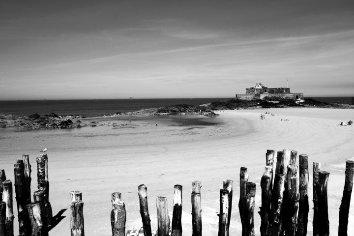 Fotografie mit dem Titel "Saint Malo" von Ulli Heupel, Original-Kunstwerk