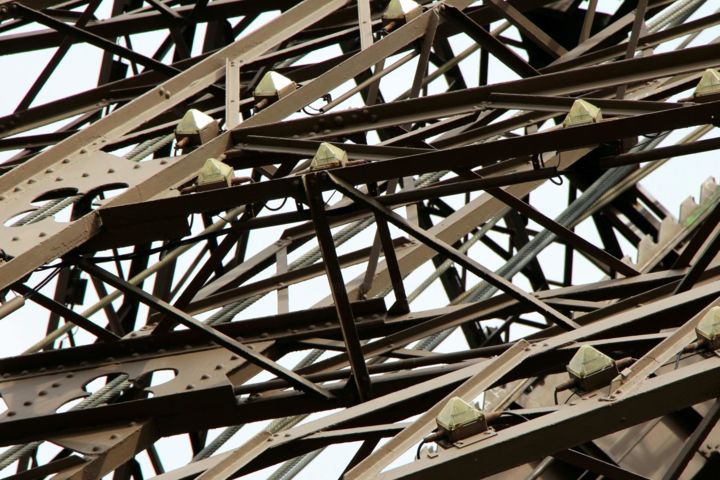 Фотография под названием "Tour Eiffel VI" - Ulli Heupel, Подлинное произведение искусства