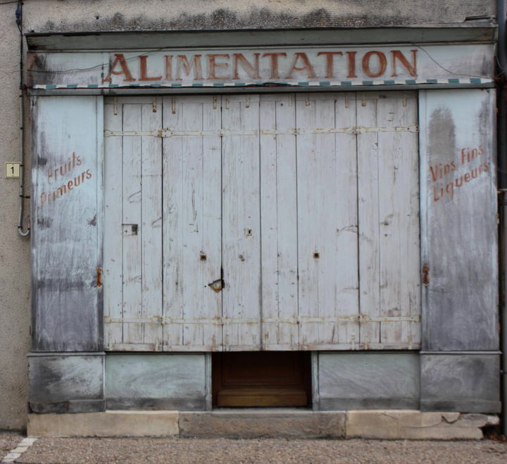 Photography titled "Abandoned Shops XLII" by Ulli Heupel, Original Artwork