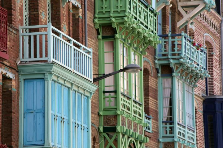 Photographie intitulée "Balustrades en Fran…" par Ulli Heupel, Œuvre d'art originale