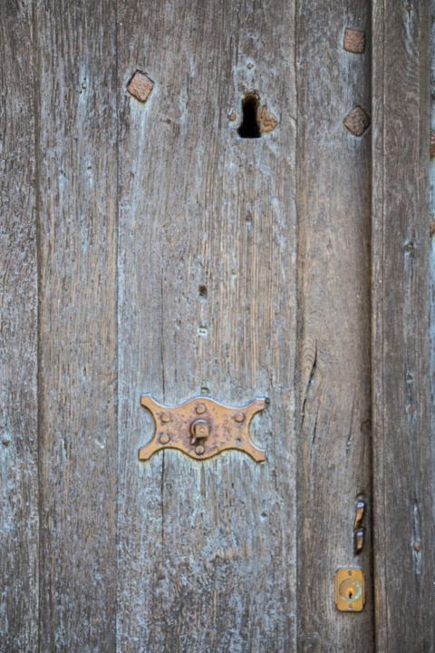 Photographie intitulée "Serrures - Poignees…" par Ulli Heupel, Œuvre d'art originale