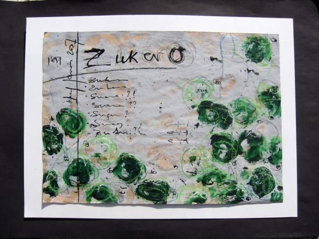 Peinture intitulée "ZuKerO" par Eric Ullrich, Œuvre d'art originale