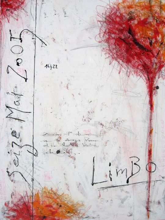 Pintura intitulada "LIMBO" por Eric Ullrich, Obras de arte originais
