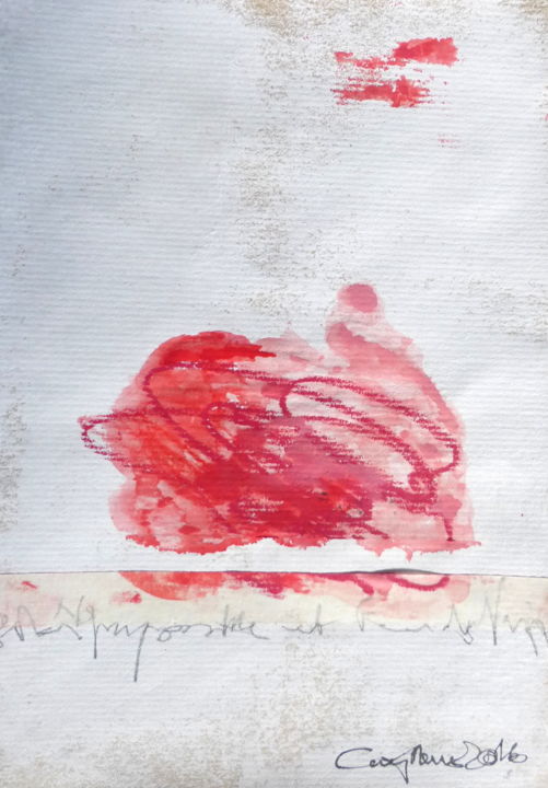 Картина под названием "sans titre" - Eric Ullrich, Подлинное произведение искусства
