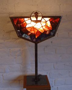 "Lampe vitrail" başlıklı Design Ulric Boudart tarafından, Orijinal sanat