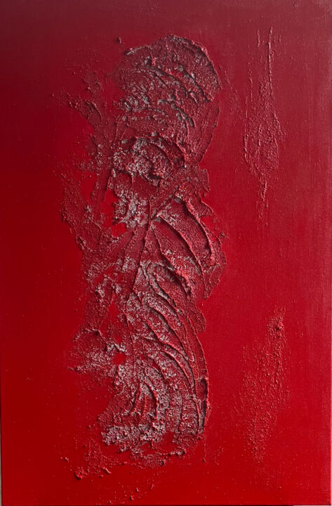 Peinture intitulée "Loved Intense" par Ulrick Olivier (Abstrait Design), Œuvre d'art originale, Acrylique