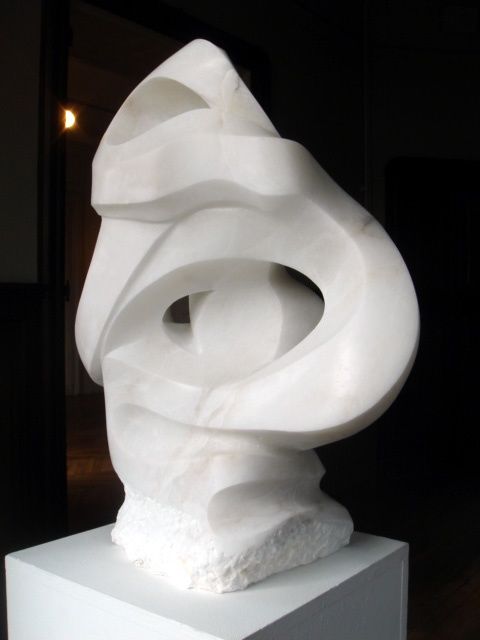 Sculpture intitulée "Tourments" par Umo, Œuvre d'art originale, Pierre