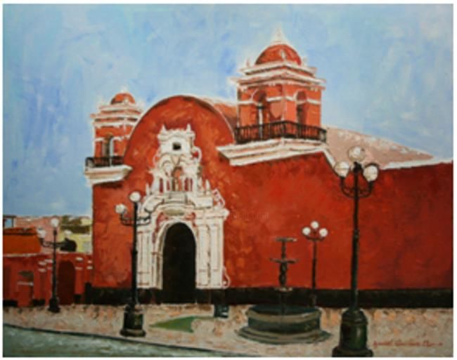 Painting titled "Isabel Quinteros" by Un Camino, Original Artwork
