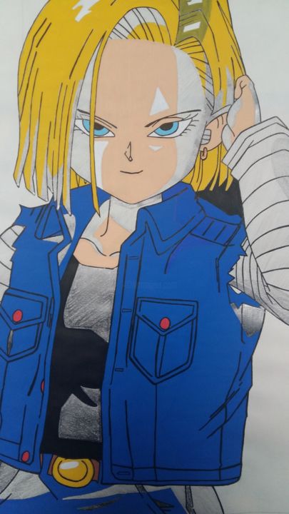 Esquisse Dragon Ball Z, Desenho por Xavier Nowakowski