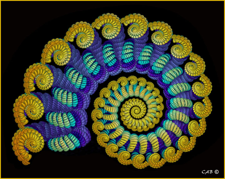 Digital Arts titled "Harvest Of Color" by Carol, Original Artwork, 2D Digital Work