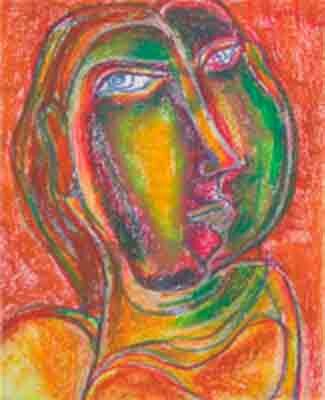 Peinture intitulée "Woman" par Unknown Artist, Œuvre d'art originale
