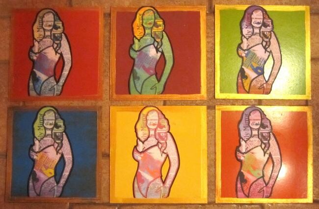 Pittura intitolato "Obsession 6set" da Unknown Artist, Opera d'arte originale