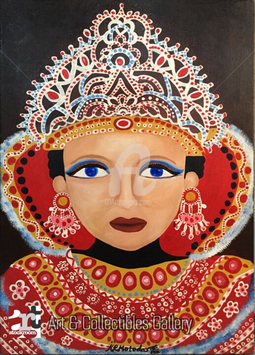 "Majesty #ArtStockRo…" başlıklı Tablo Unknown Artist tarafından, Orijinal sanat, Akrilik