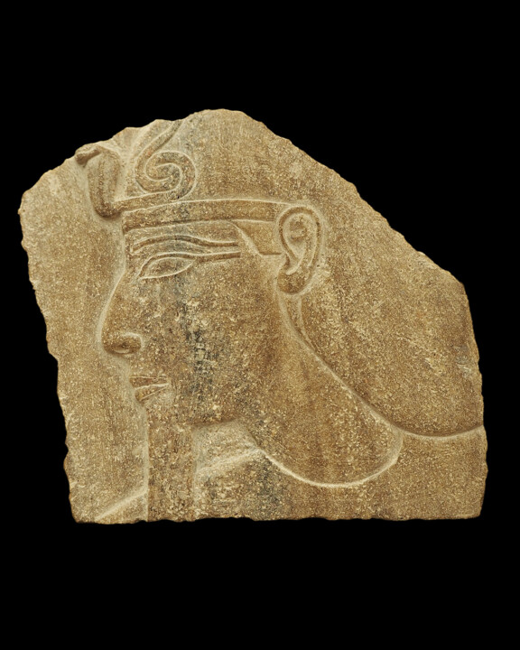 Sculpture titled "Relief of Thutmose…" by Unknown Artist, Original Artwork, Stone