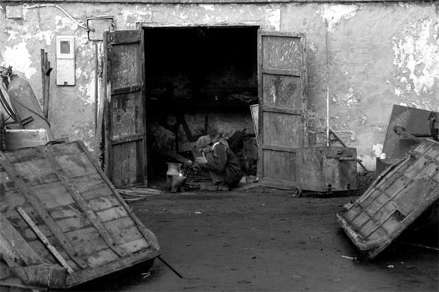 Fotografia intitulada "le soudeur" por Loïc Auberger, Obras de arte originais