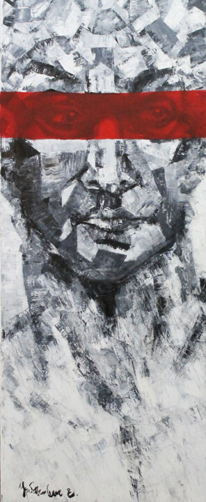 Painting titled "David" by Urbanovich Evgen, Original Artwork, Acrylic