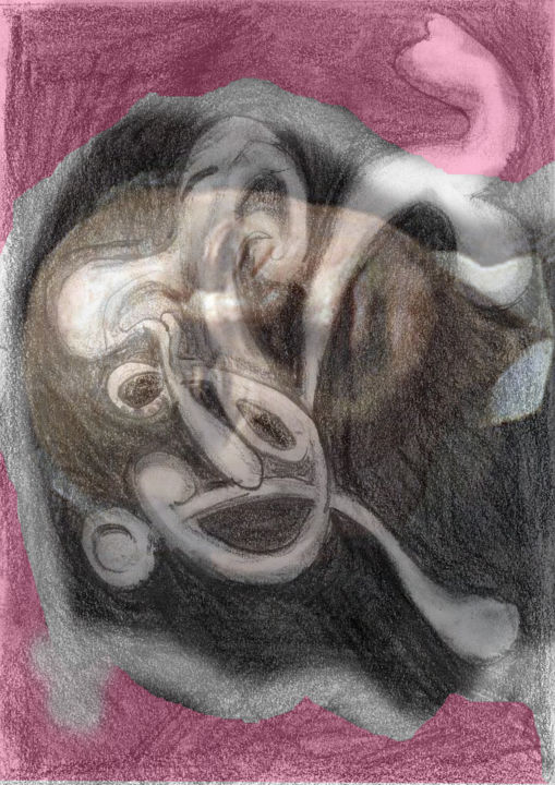 Картина под названием "henri-james-for-eli…" - Uri Daniel De Beet, Подлинное произведение искусства, Другой