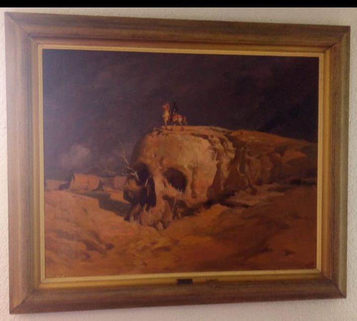 Pintura titulada "El Vencedor" por Ramon, Obra de arte original, Oleo